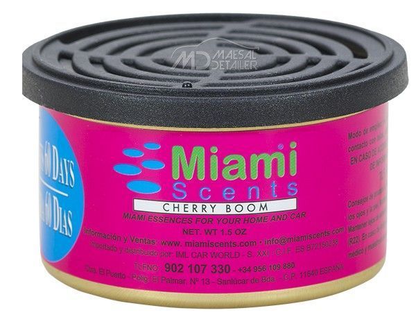 Miami Scents Ambientador Cherry Boom Cereza