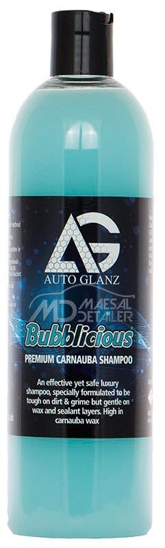 AutoGlanz Bubblicious champu para coche con cera