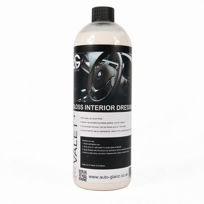 AutoGlanz Gloss Interior Dressing hidratador de plásticos
