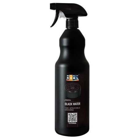 ADBL Black Water 1L - Acondicionador de neumáticos, plásticos y gomas