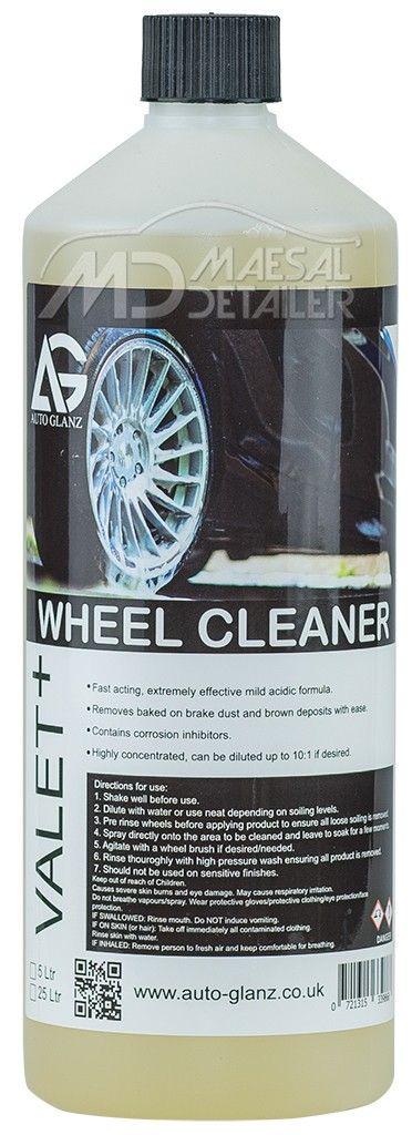 AutoGlanz Wheel Cleaner Limpia llantas ácido concentrado