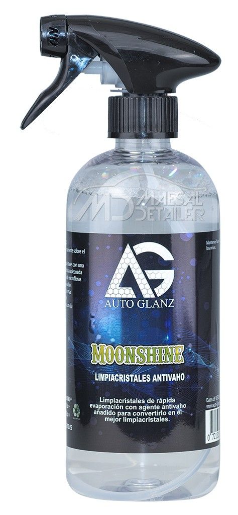 AutoGlanz MoonShine 500 mL - Limpiacristales con antivaho