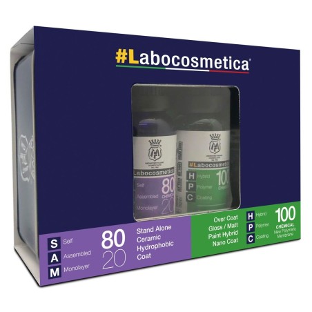 Labocosmetica coating cerámico SAM 30 mL y top coat HPC 30 mL