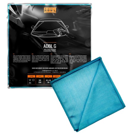 ADBL G Toalla para limpiar cristales 40x40 cm 300 GSM