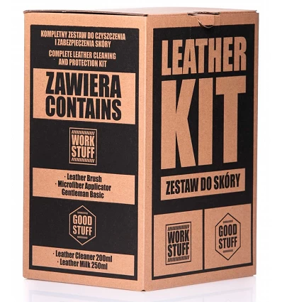 Good Stuff Leather Kit Set para cuidado del cuero
