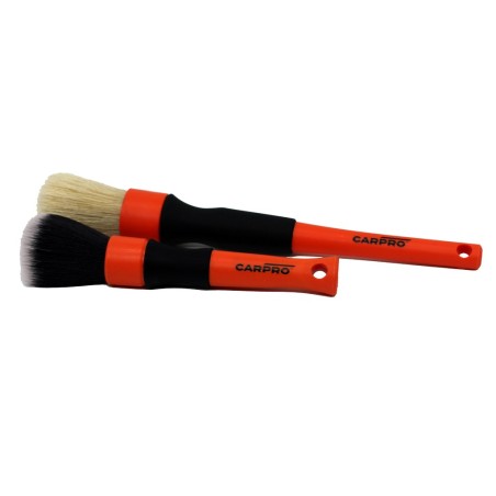 CarPro Detailing Brushes kit de 2 brochas de detalle