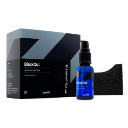 CarPro Cquartz BlackOut Coating de neumáticos y gomas 50 mL