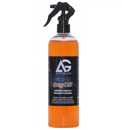 AutoGlanz Bug Off Citrus Limpiar mosquitos coche 500 mL