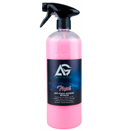 AutoGlanz Mist Limpia salpicaderos coche y negro piano antiestático