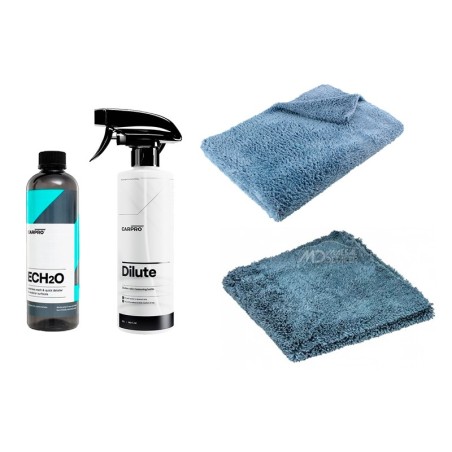 Kit de lavado en seco con CarPro Ech2O
