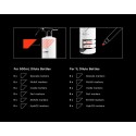 CarPro Find My Dilute Set de pegatinas para botellas Dilute