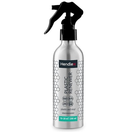HENDLEX Plastic Renewer Limpiador y acondicionador de plásticos interiores