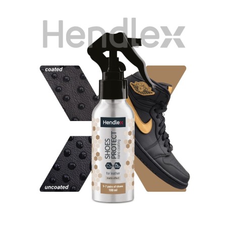 HENDLEX Leather Shoes Matte 100 mL Impermeabilizante calzado cuero