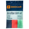 EWOCAR Kit de 3 toallas de microfibras 320 GSM