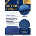 Labocosmetica DRYING TOWEL Toalla de secado de microfibras 90x70 cm 530 GSM