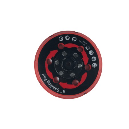 EVOXA Plato de 125 mm para pulidoras orbitales de 15/21 mm