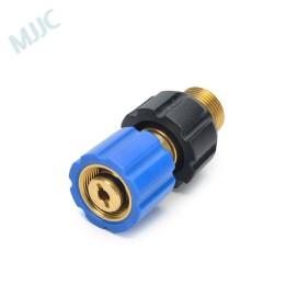 MJJC Conector M22x1.5 macho M22x1.5 mm con 14 mm
