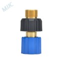 MJJC Conector M22x1.5 macho M22x1.5 mm con 14 mm de diámetro interno