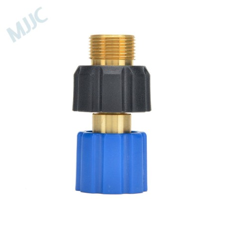 MJJC Conector M22x1.5 macho M22x1.5 mm con 14 mm de diámetro interno