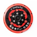MJJC Plato de 125 mm para pulidora orbital de 15 o 21 mm de excentricidad