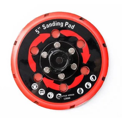 MJJC Plato de 125 mm para pulidora orbital de 15 o 21 mm de excentricidad