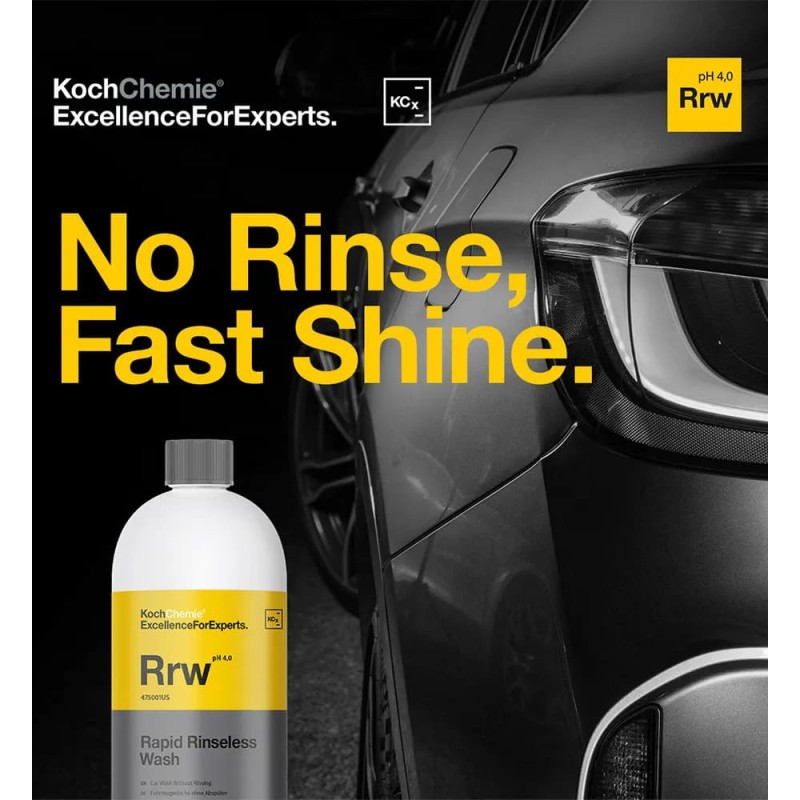 Koch Chemie Rrw Rapid Rinseless Wash Jabón de lavado sin aclarado