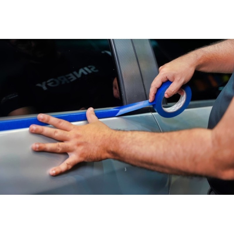 VONIXX Cinta de Carrocero 24 mm x 50 m Azul