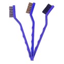 VONIXX Cepillos de detallado de Nylon, Latón y Acero