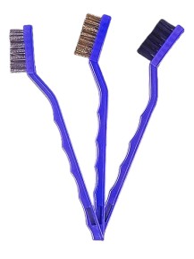 VONIXX Cepillos de detallado de Nylon, Latón y Acero