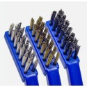 VONIXX Cepillos de detallado de Nylon, Latón y Acero