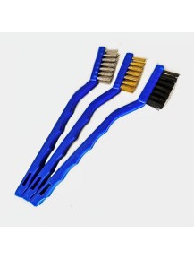 VONIXX Cepillos de detallado de Nylon, Latón y Acero