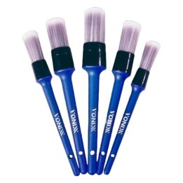 VONIXX Kit de 5 Brochas de Detailing Interior