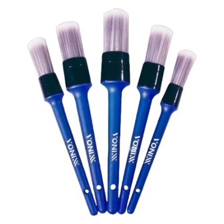 VONIXX Kit de 5 Brochas de Detailing Interior