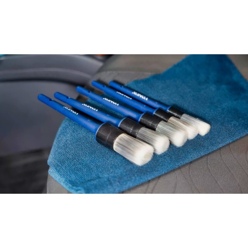 VONIXX Kit de 5 Brochas de Detailing Interior