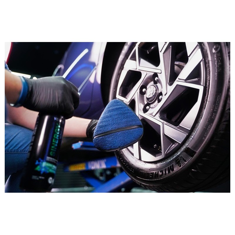 VONIXX Aplicador de Microfibra Triangular Para Neumáticos y Llantas