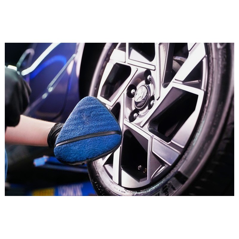 VONIXX Aplicador de Microfibra Triangular Para Neumáticos y Llantas