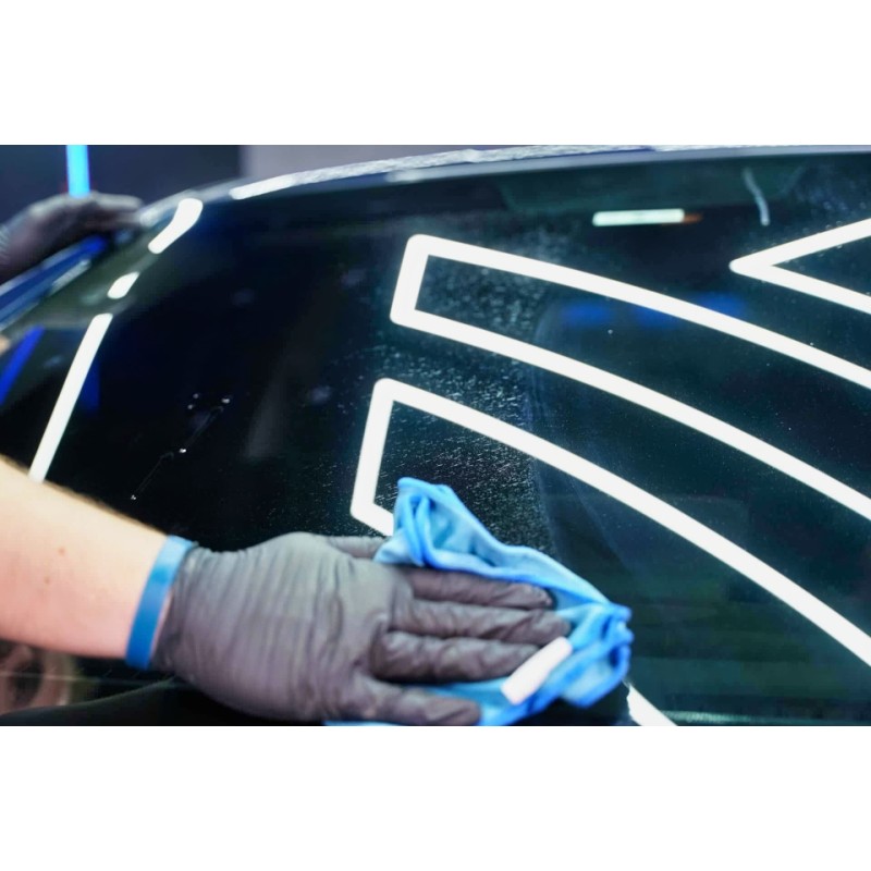 VONIXX Toalla de Microfibras Para Cristales 40x40 cm 260 GSM