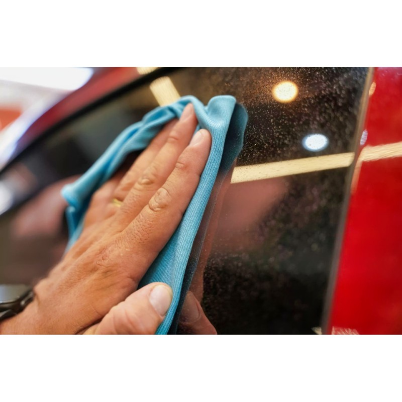 VONIXX Toalla de Microfibras Para Cristales 40x40 cm 260 GSM