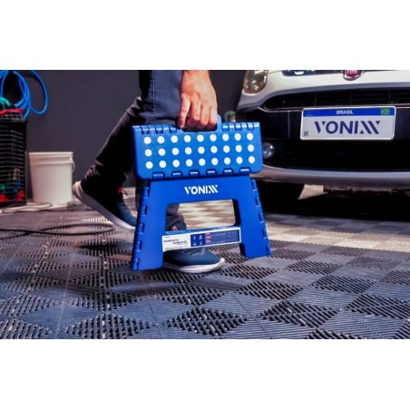 VONIXX Banqueta Plegable Plástica 31x22 cm