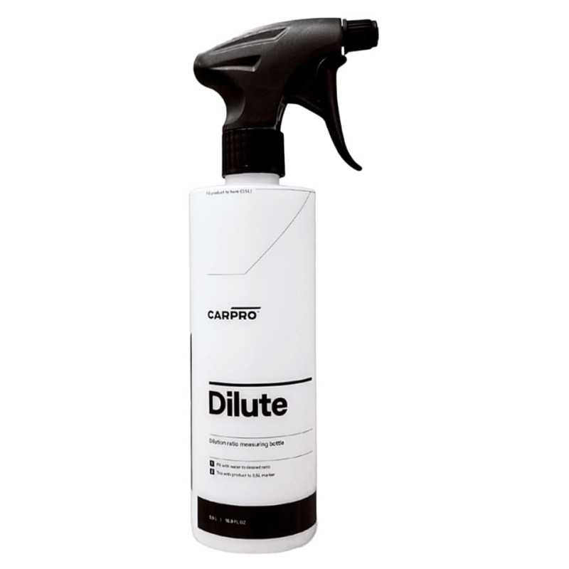 CarPro Dilute Botella calibrada con pulverizador 0.5 L