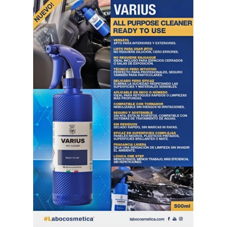 Labocosmetica VARIUS APC Listo Para Usar de Última Generación
