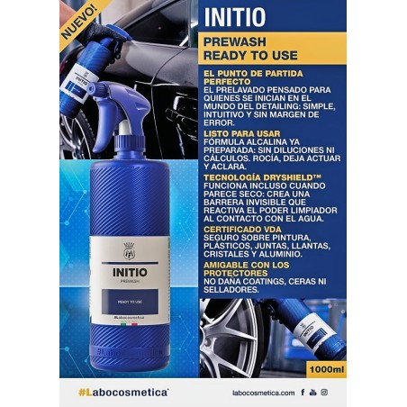 Labocosmetica INITIO Prelavado Alcalino Listo para Usar 1 L