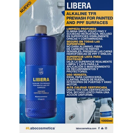 Labocosmetica LIBERA TFR Alcalino para Pintura y PPF - 1L