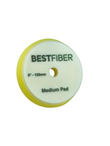 BestFiber Medium Pad Esponja de Pulido para Pulidora Orbital