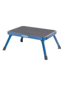 VONIXX Banqueta Metálica Plegable 46x32x17 cm