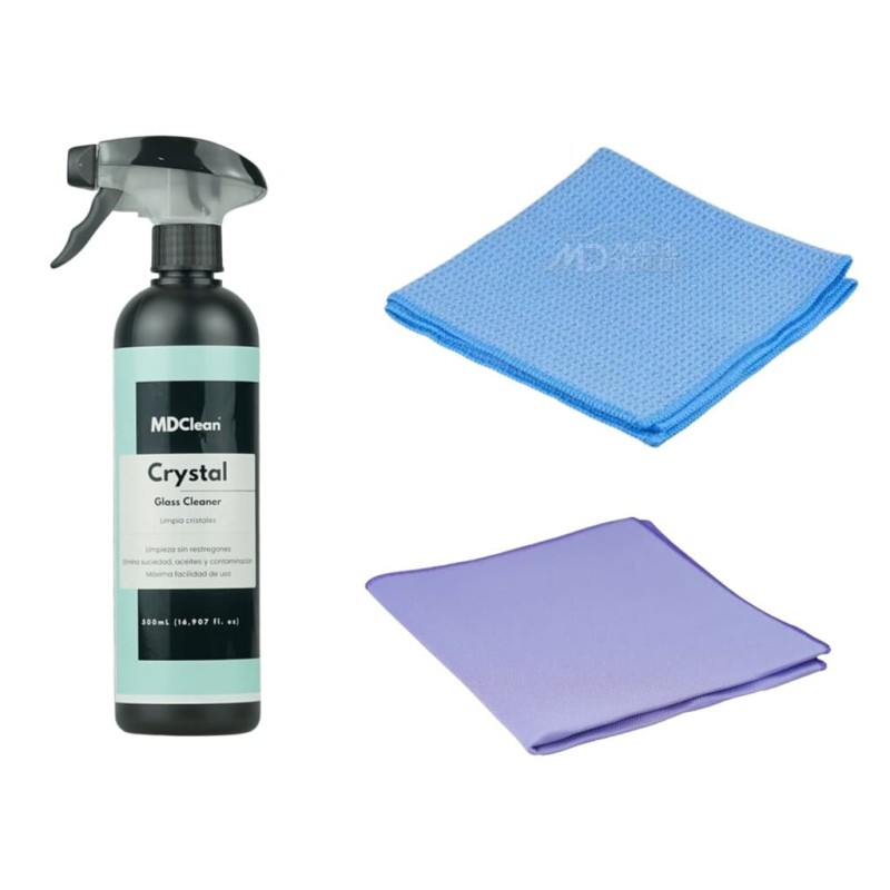Kit limpiacristales con MDClean Crystal con BestFiber