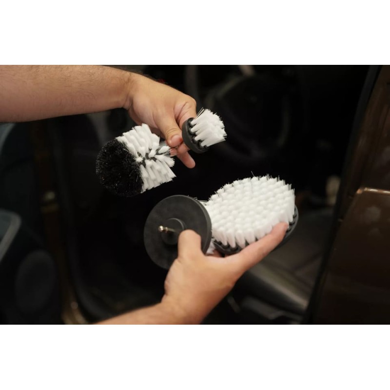 Vonixx Juego de Cepillos Rotativos de Cerdas Suaves para Taladro