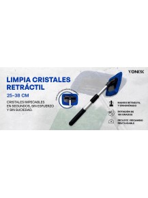 Vonixx Limpiacristales Retráctil 25-38 cm