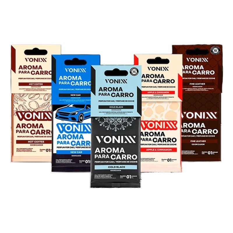Vonixx Ambientador de Coche 5 Aromas