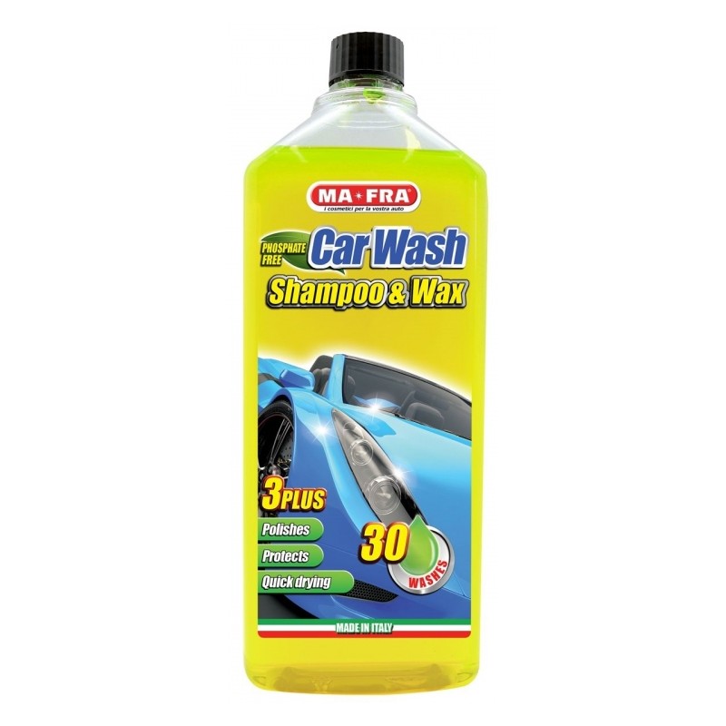 Ma-Fra Car Wash Shampoo&Wax Jabon de coche con cera 1 L